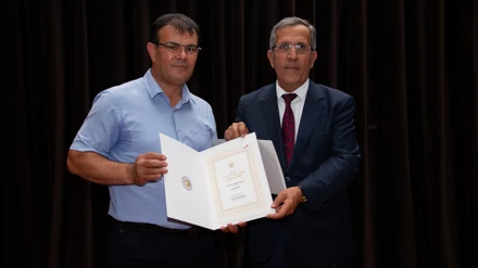Sağlık Bilimleri Enstitüsünde Mezuniyet ve Ödül Töreni gerçekleştirildi